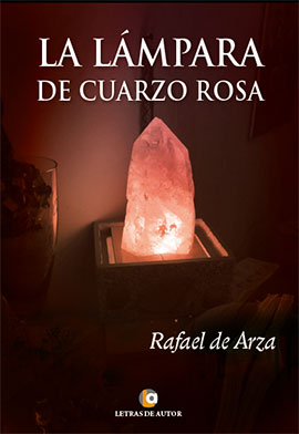 Lampara cuarzo rosa